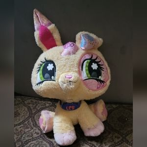 Littlest Petshop BFF Bunny Plush Doll 10" Tall